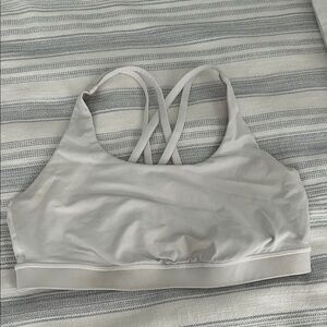 Lululemon white Sports Bra